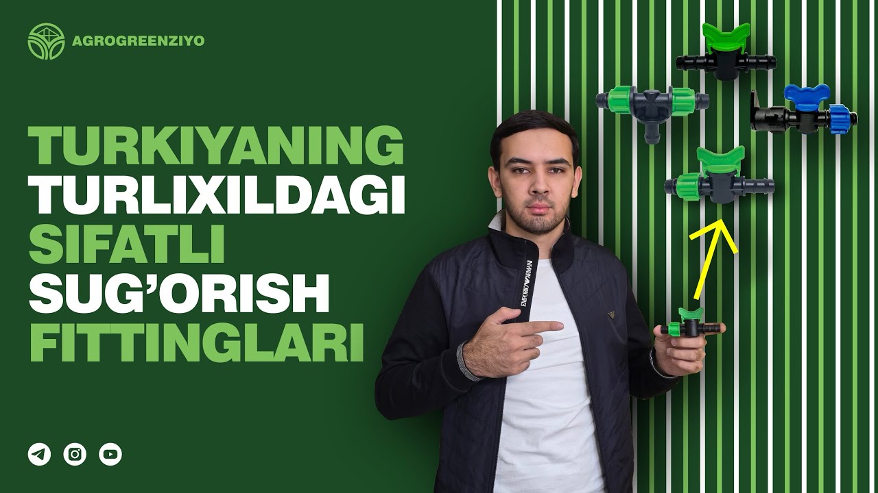 TURKIYANING sug’orish uchun eng arzon va sifatli maxsulotlari