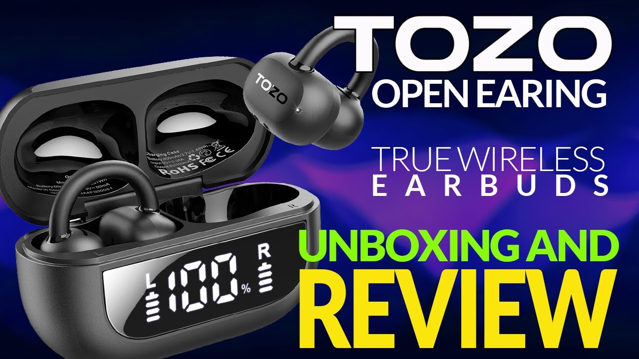 Game-Changer or Gimmick? Tozo Open EarRing Earbuds REVIEW!