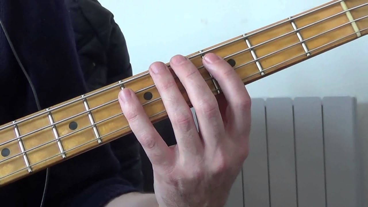 Cours de basse - Les ghosts notes par Nico