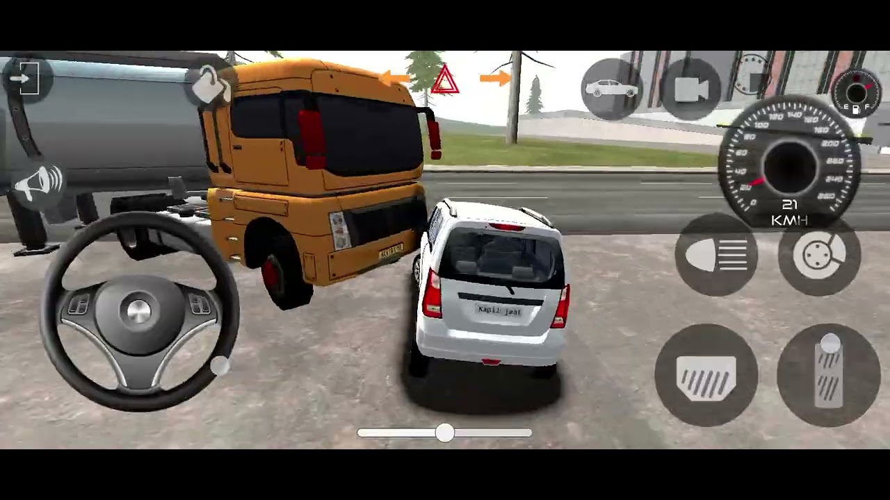 Old Maruti Wagon r white very fast driving Old Maruti Wagon r white very fast driving game 🤗😍