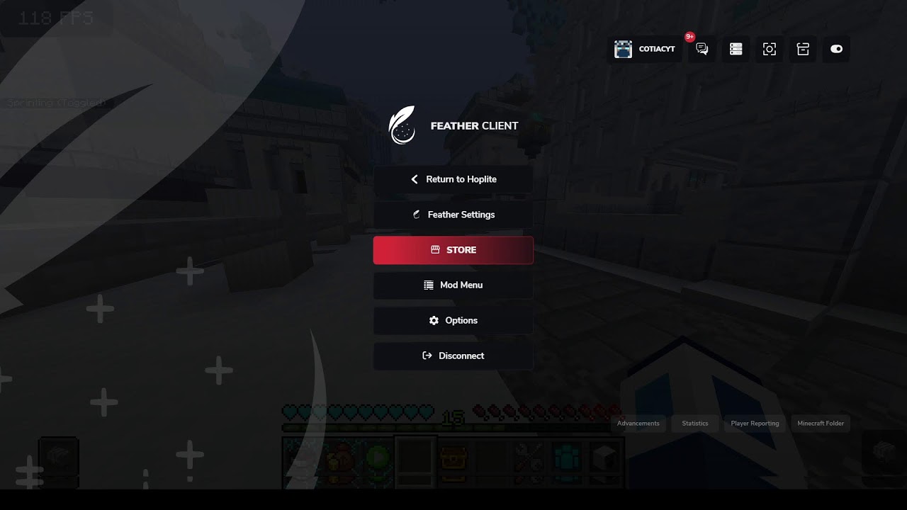 Minecraft Hoptlite w/@yekoms