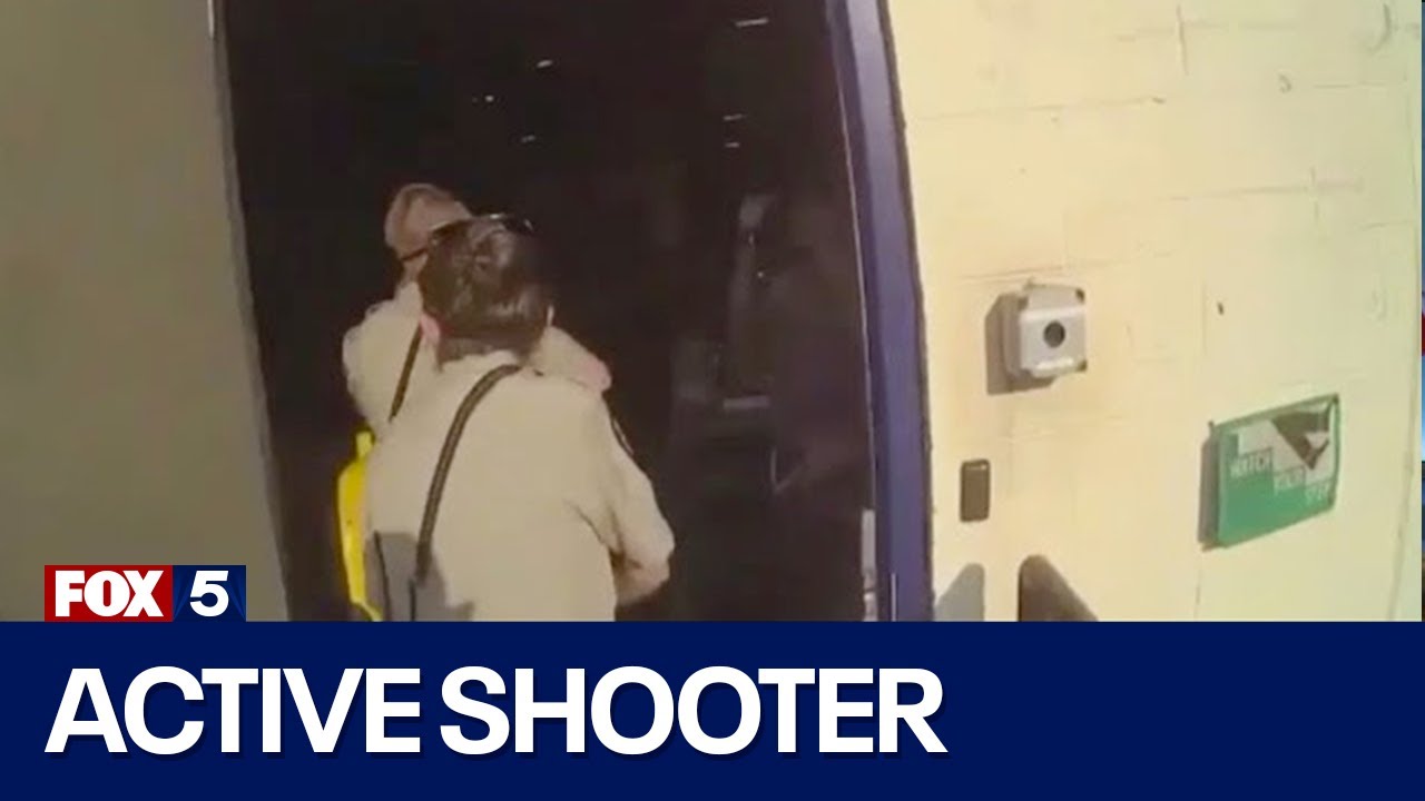 Body cam video of active shooter call in Newnan | FOX 5 News