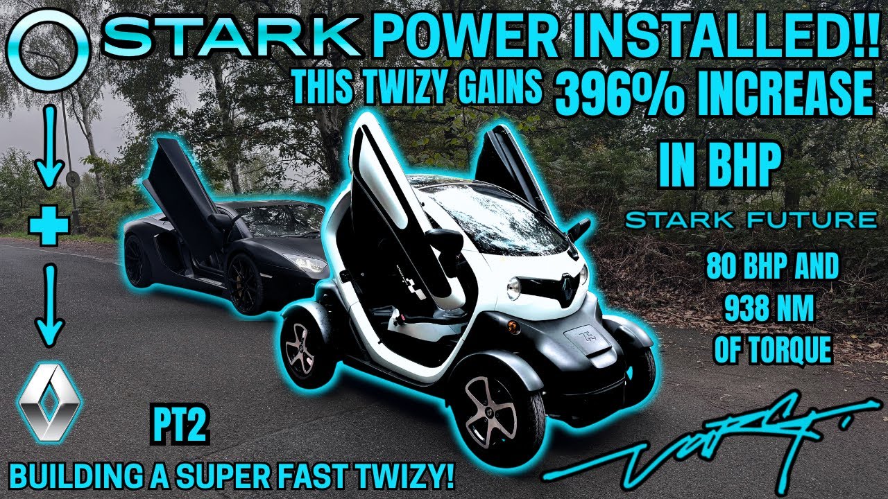 STARK POWER УСТАНОВЛЕН! Twizy стал мощнее на 396%! ⚡🤯