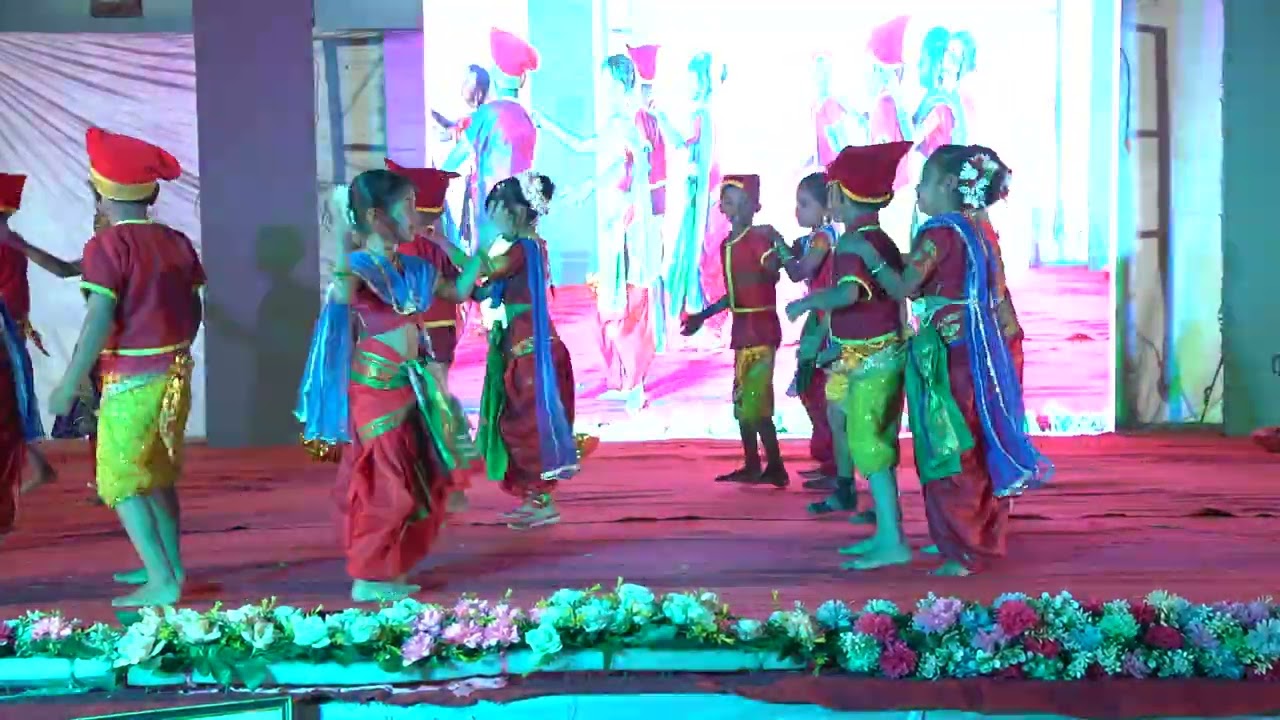 Aarambh 2025–2026 | Marathi Koli Dance by Class 1 Students | Navjiwan Public School, Gadchiroli