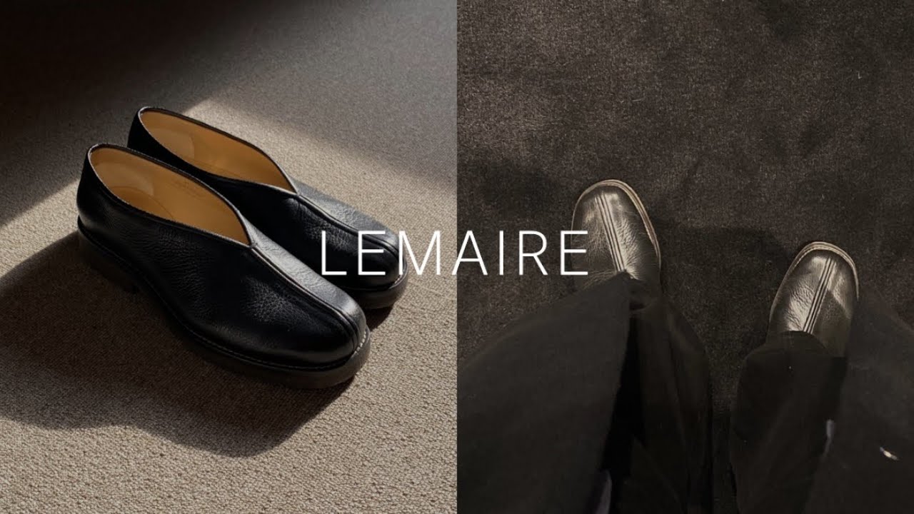 르메르 차이니즈 로퍼 | 파이프드 슬리퍼 | lemaire