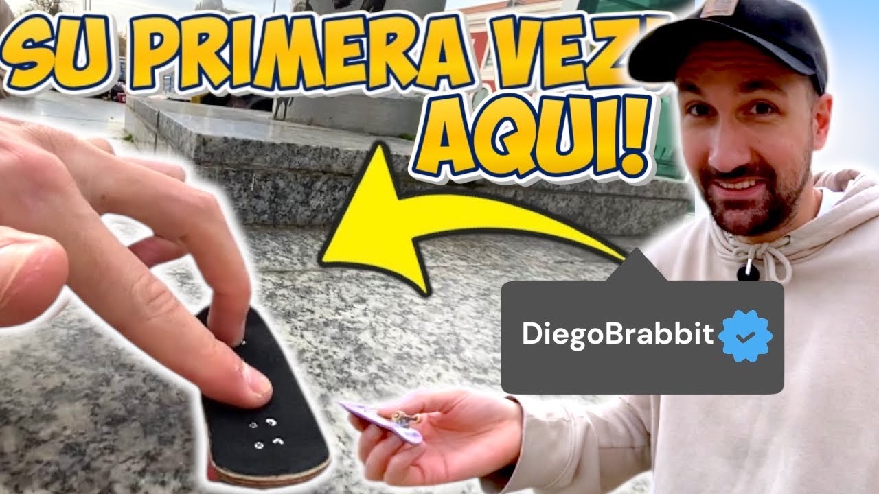❌ MI AMIGO PATINA MI SPOT DE FINGERBOARD FAVORITO ✅