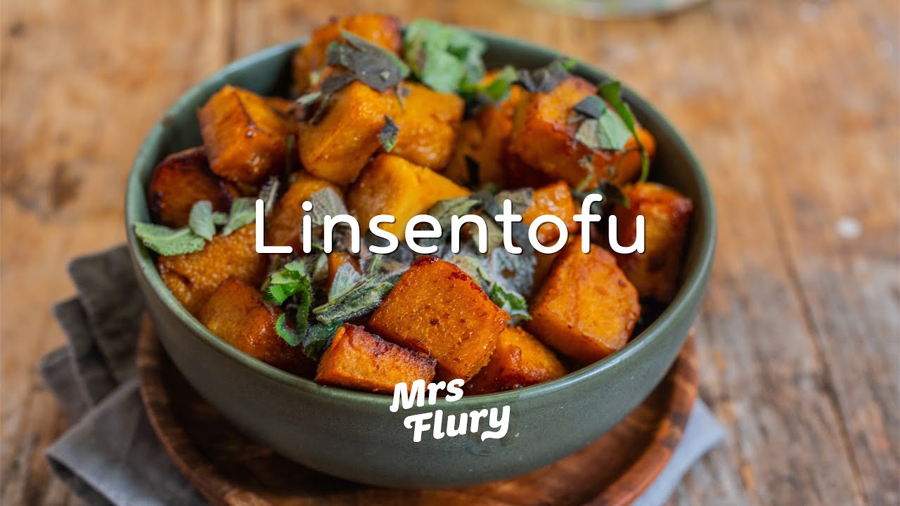 Linsen Tofu - schnelles Rezept mit 4 Zutaten