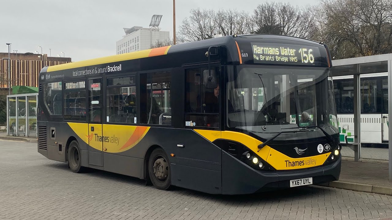 Full Route Visual Thames Valley Route 156 from Bracknell via Harmanswater (The Last Vid of 2025)