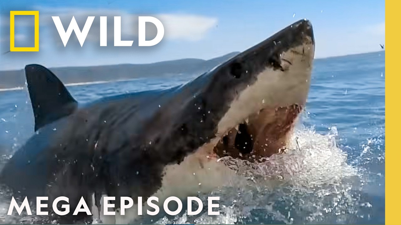 When Sharks Attack...and Why: Global Encounters | MEGA EPISODE | Nat Geo Animals
