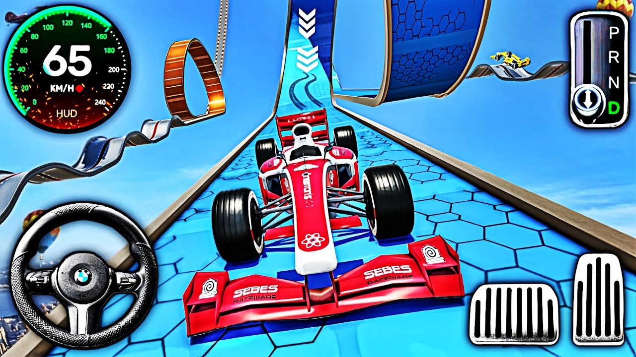 Formula Car Racing Stunts 3D - Impossible Car Mega Ramp Simulator 2024 - Android GamePlay #2