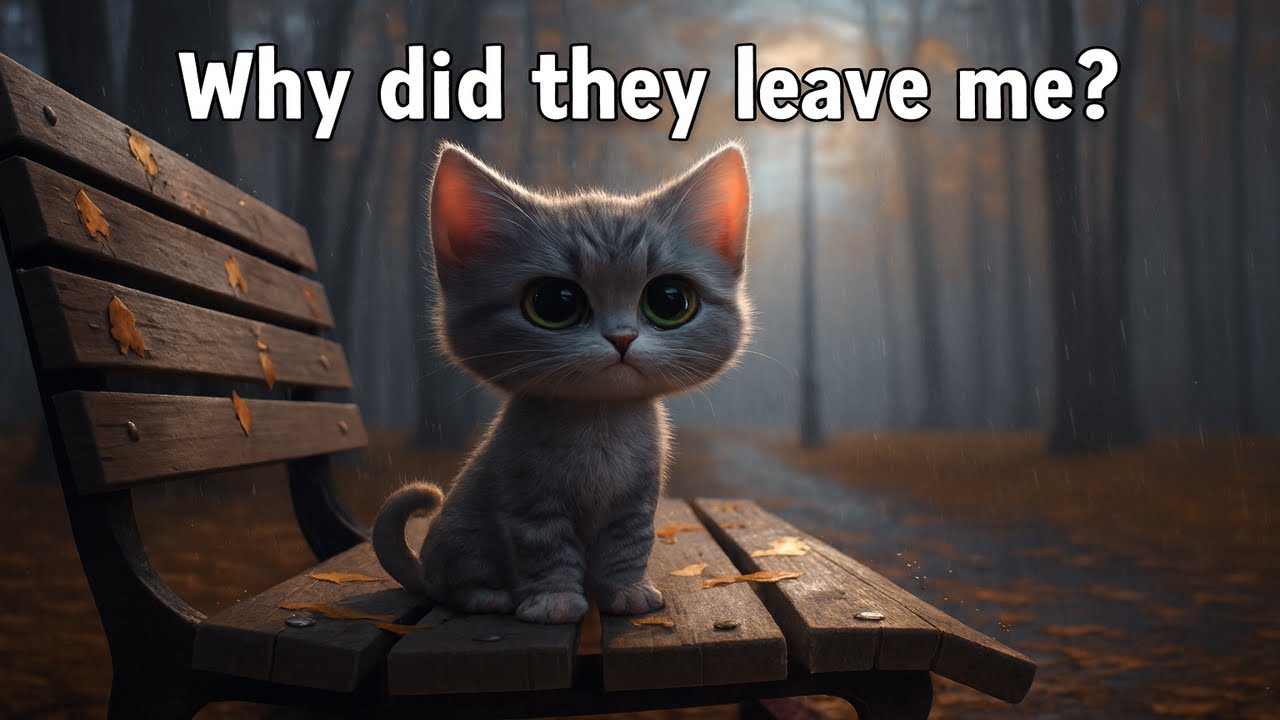 You are a cat abandoned in the rain