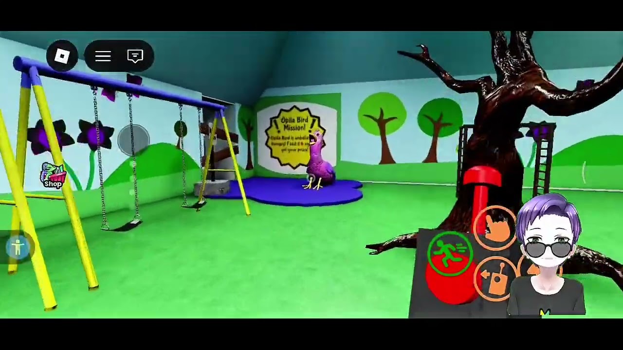 Aku coba main Roblox lagi nih Roblox garten of banban
