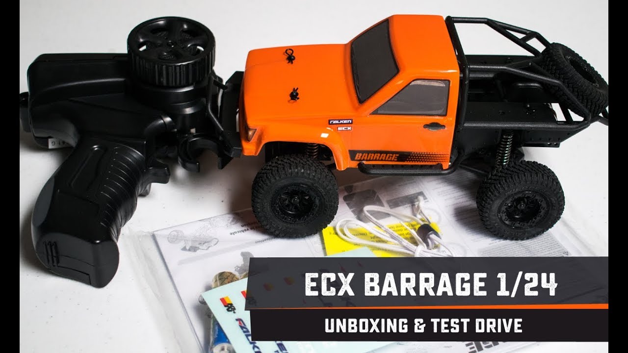 ECX Barrage 1/24: Unboxing & Test Drive