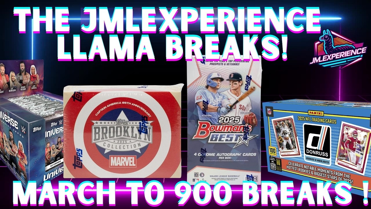 TheJMLExperience : LIVE BREAKS WITH THE LLAMA ( ALL THE NEWEST ISH)