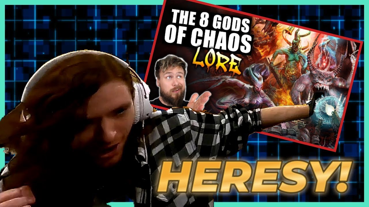 Reacting to The 8 Gods Of Chaos Explained | Warhammer 40k Lore | Group REACTION!!