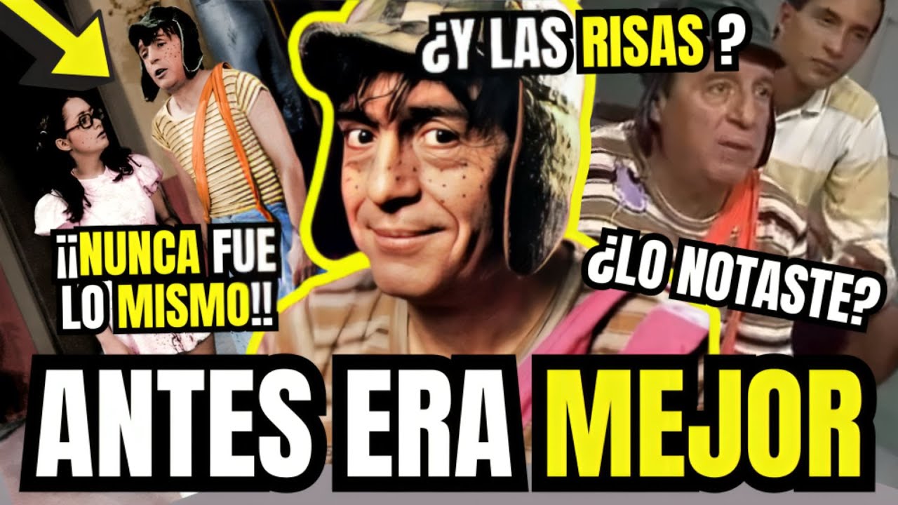 El CHAVO DEL 8 ANTES era MUCHO MEJOR... LAS RISAS GRABADAS DE LOS PROGRAMAS DE CHESPIRITO