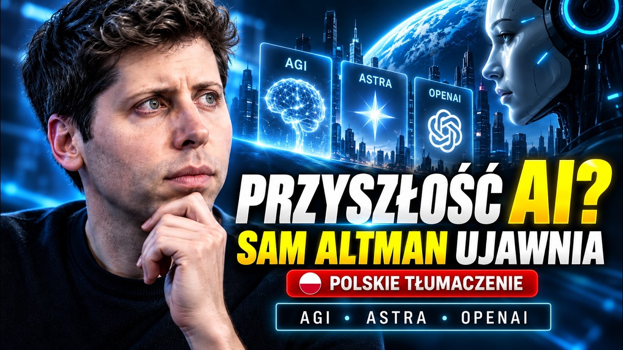 Sam Altman o AGI, Astra i przyszłości OpenAI 🇵🇱 | Pełny wywiad po polsku
