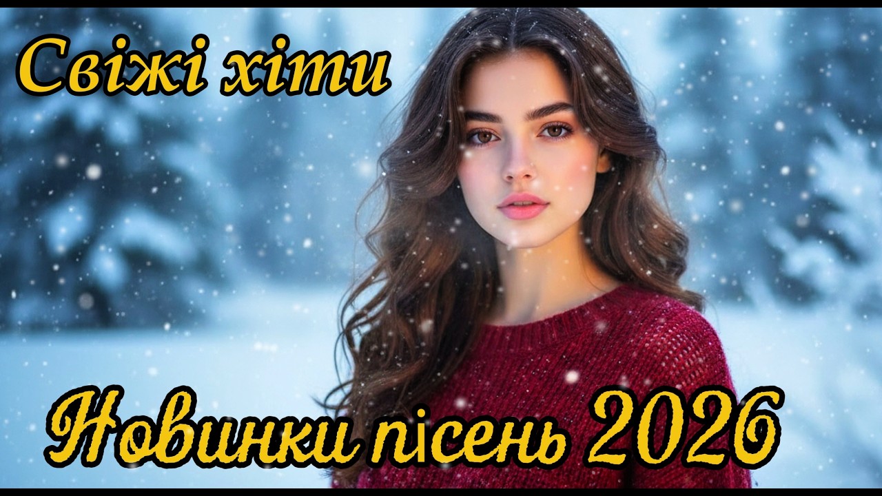〽️Українська музика 2026 🇺🇦 Душевні та танцювальні хіти | Кращі пісні для настрою  ❤️‍🔥