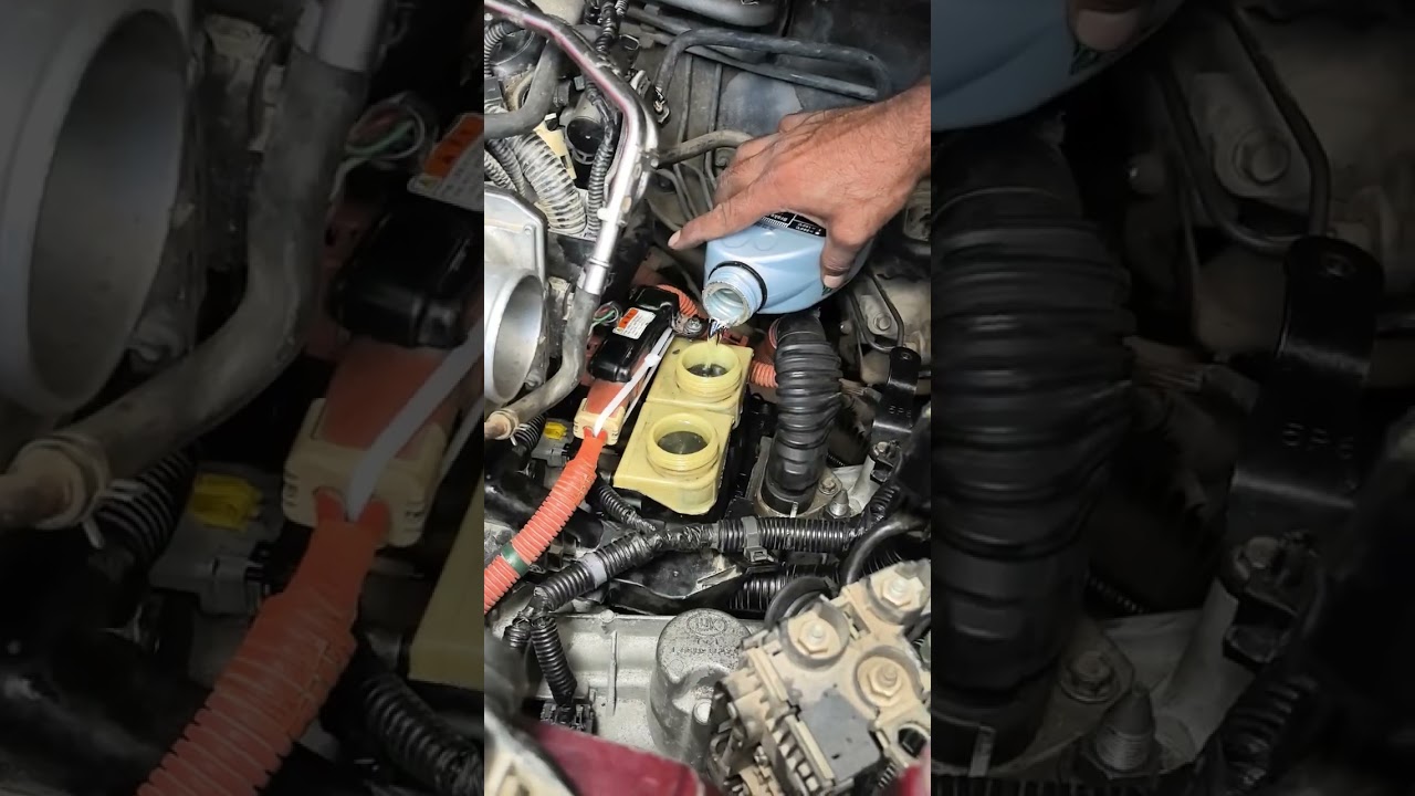 honda vezelhybrid dual clutch fluid change #viralshort