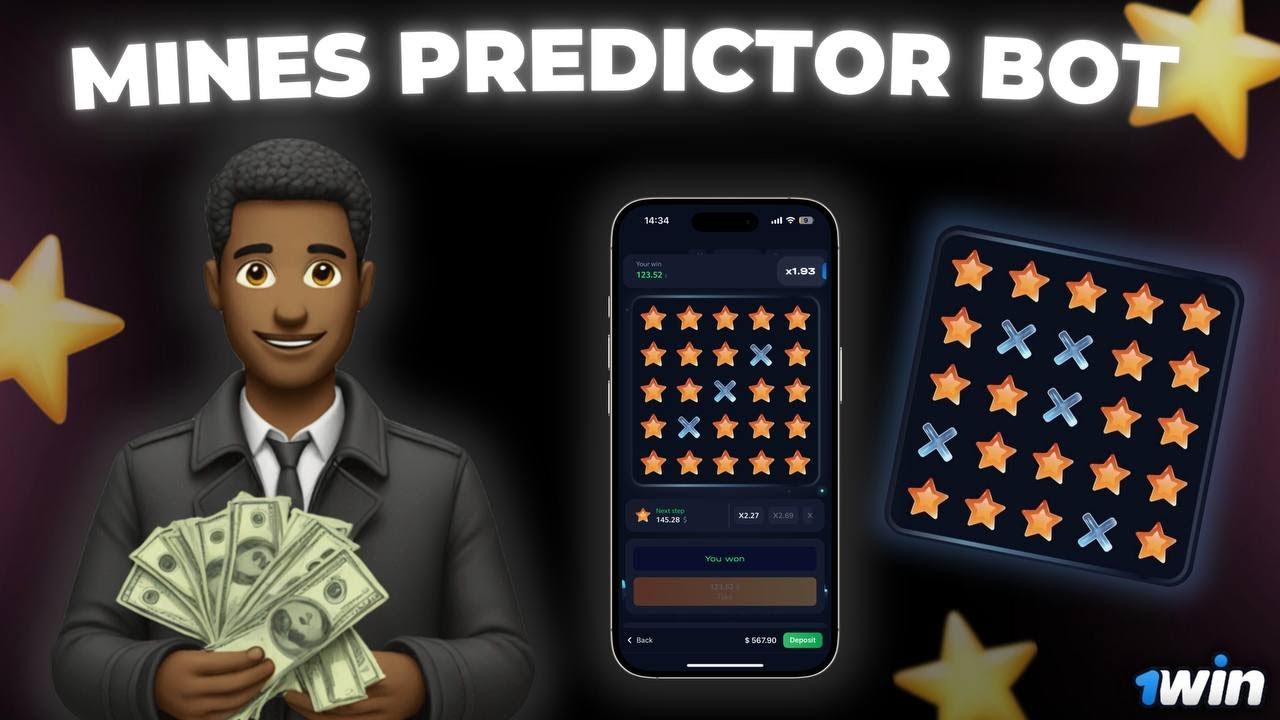 MINES HACK BOT 🤖 | Mines Predictor Bot | Mines 1Win | Mines Hack | Signal Bot | Bot Predictor Mines