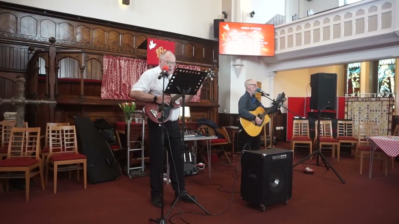Treble Ts sing Maggie Mae by the Spinners in the Emmanuel  Church Ormskirk