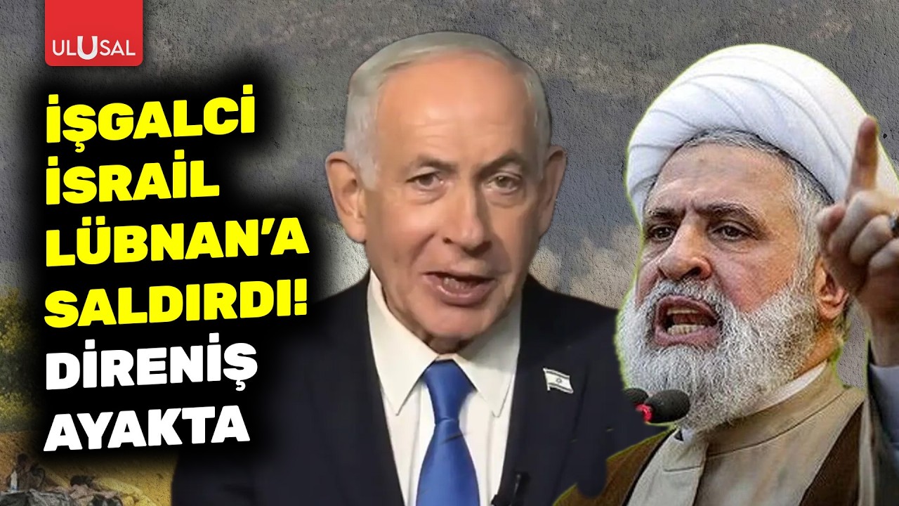 İşgalci İsrail Lübnan'a saldırdı! Hizbullah'ın direnişi sert oldu