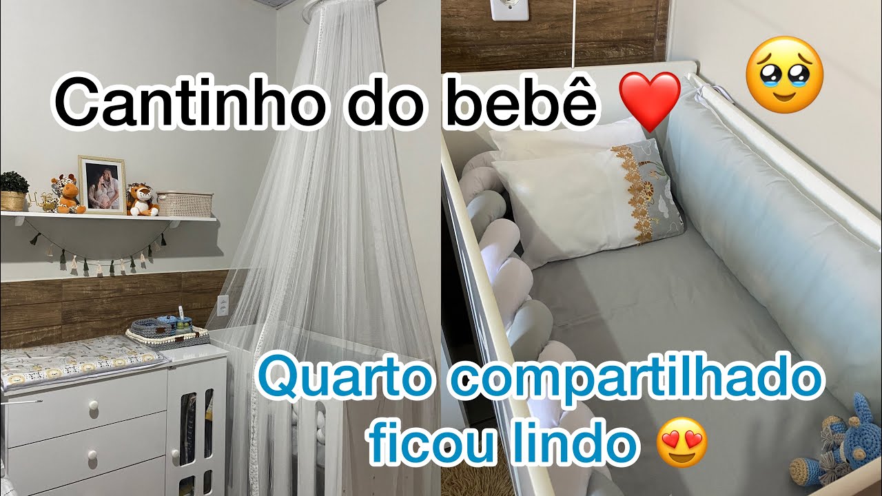 Tour pelo cantinho do bebê \ quarto compartilhado 🫶