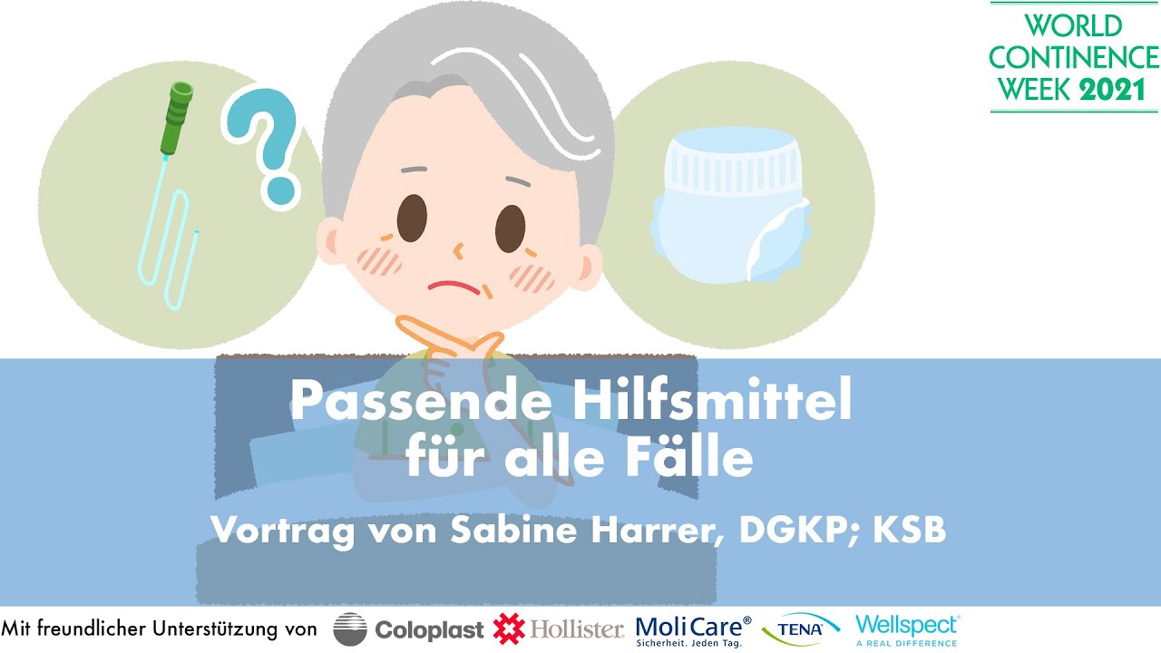 Inkontinenz: Passende Hilfsmittel für alle Fälle