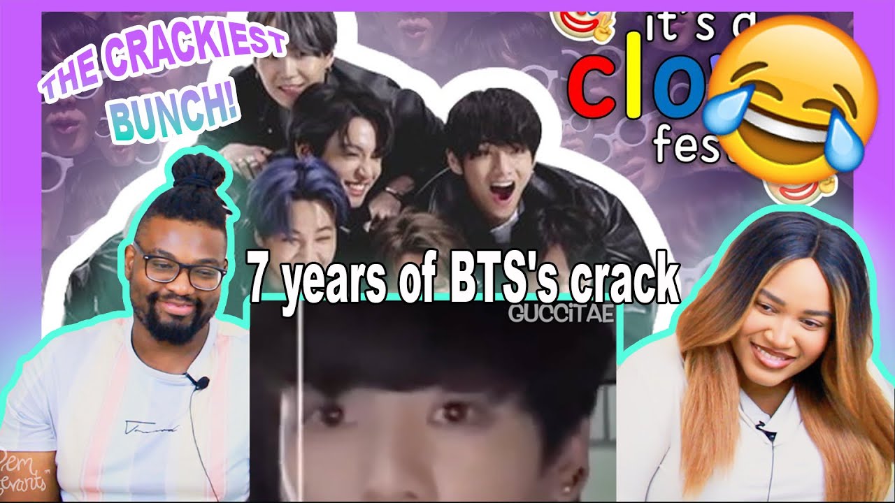 7 years of BTS's crack| REACTION