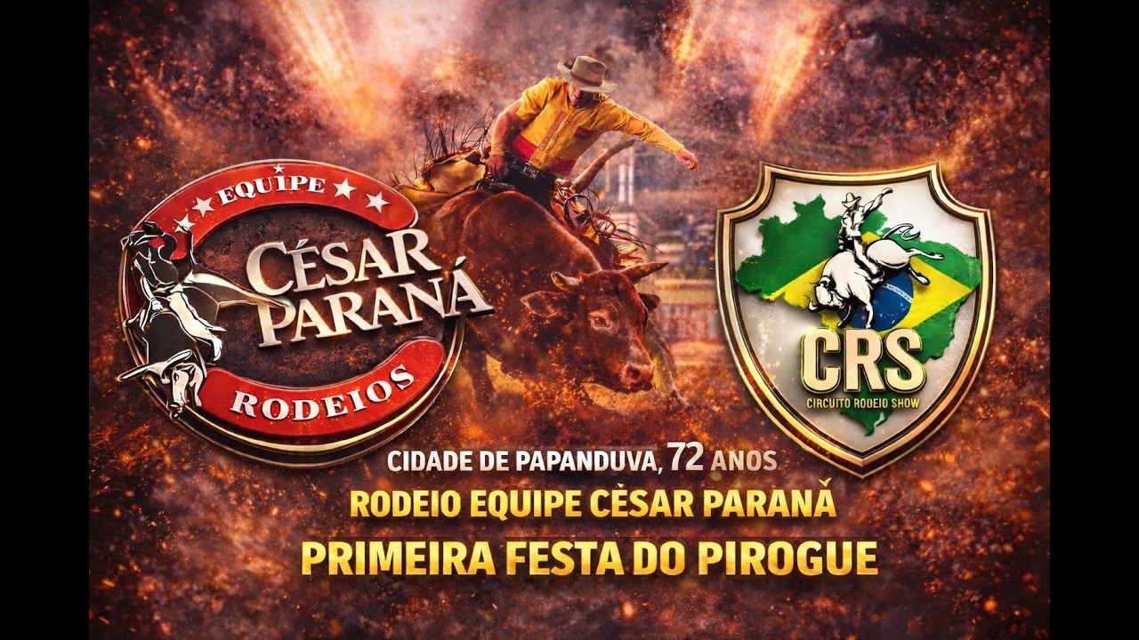1&ordf; Festa do Pirogue Papanduva - SC - 2026 - EQUIPE CESAR PARAN&Aacute; 2&ordm; ROUND