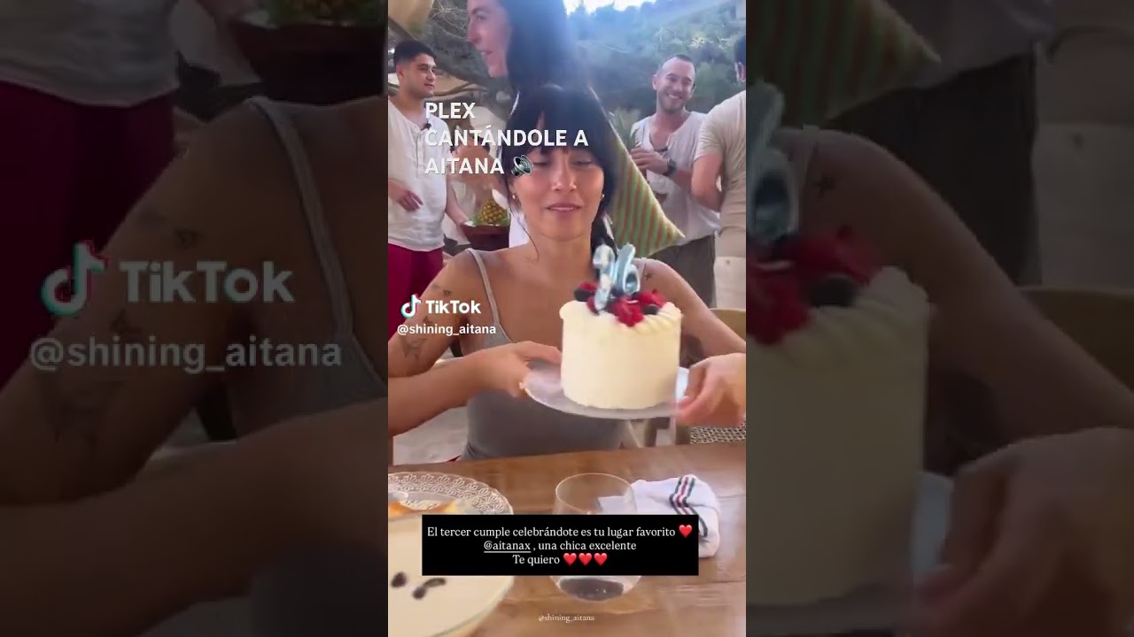 FELIZ CUMPLEA&Ntilde;OS AITANA💙#aitana #exclusiva #plex #aitanax #exclusiva #yosoyplex