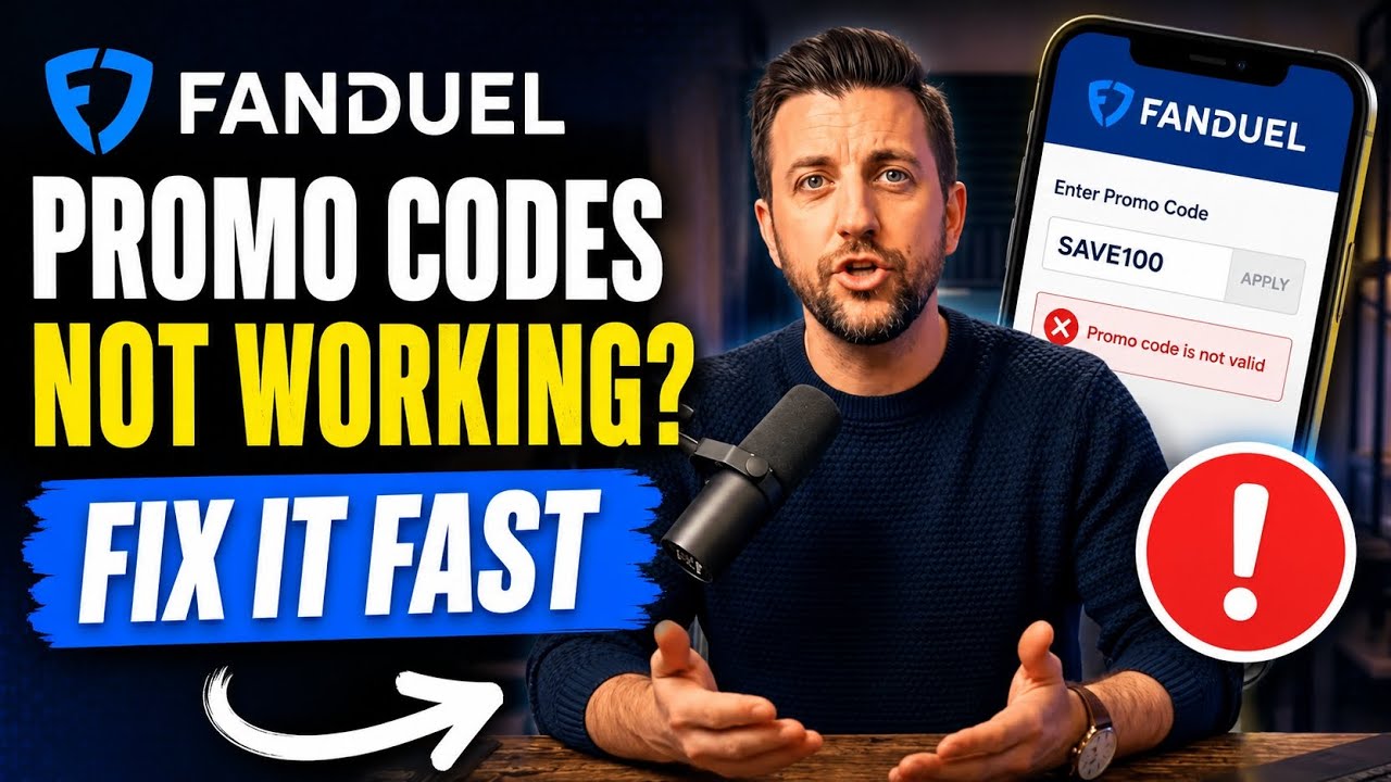 FanDuel Promo Codes Not Working? Fix It Fast (2026 Guide)