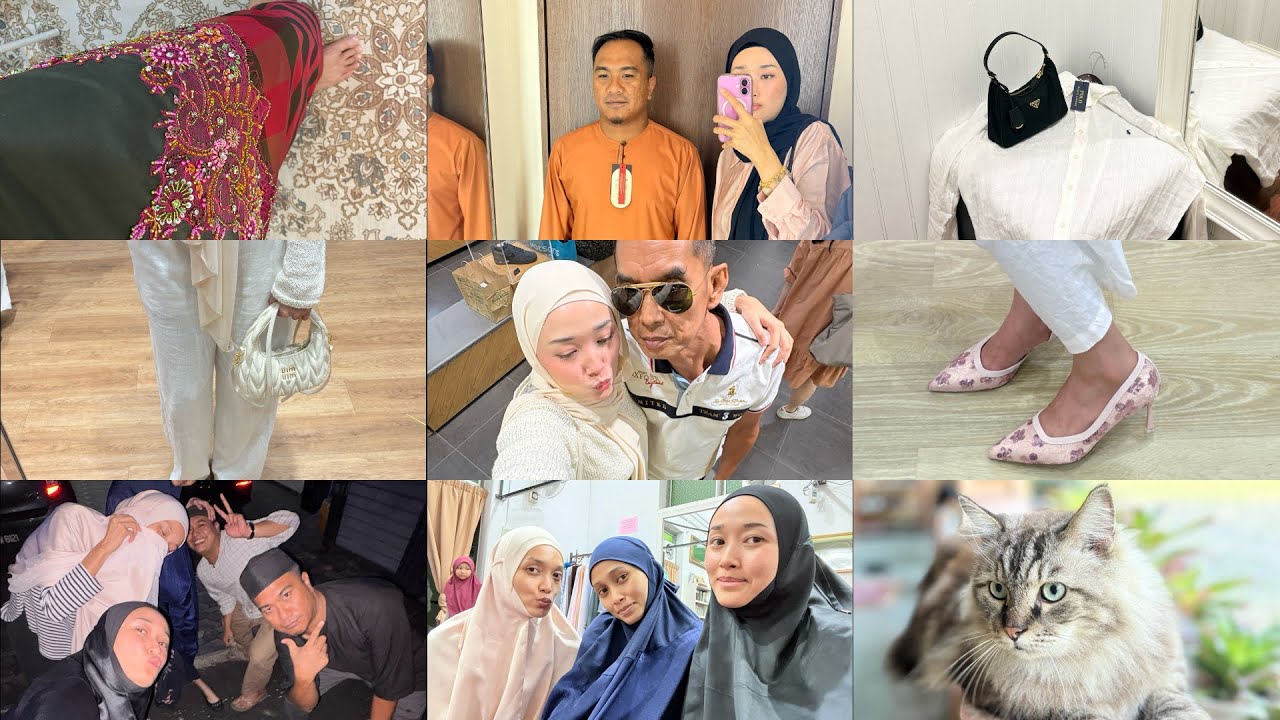 First week of Ramadhan + Raya shopping going early 🛍️🧸