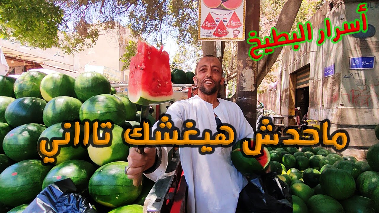 مش هتشتري بطيخ أقرع تاني أبدا هنا كل اسرار البطيخ
