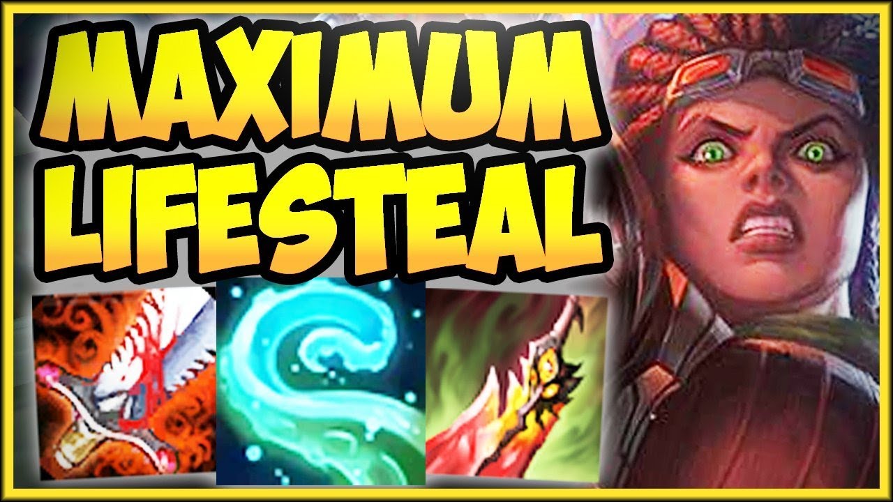WTF! ONE TENTACLE SLAM = FULL HP HEAL?? MAX LIFESTEAL ILLAOI TOP CHALLENGE! - League of Legends