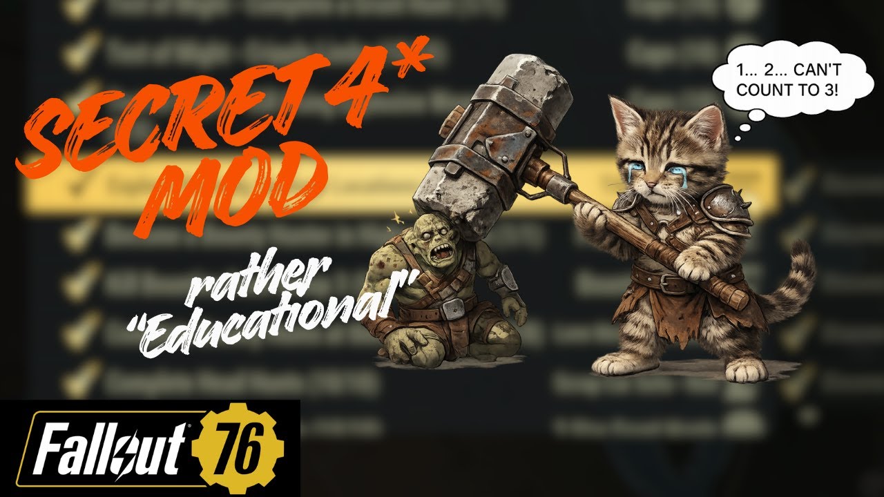 fo76 A new secret powerful 4 * legendary mod came in last patch you may not know!