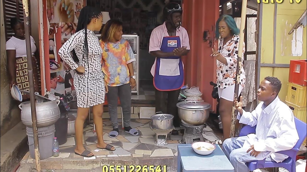 Oh Yesu🤣💋Likee Acabenezer's Wife Command Him To Sell Banku And Konkonte Before Chopping😅😍FtShifo❤️