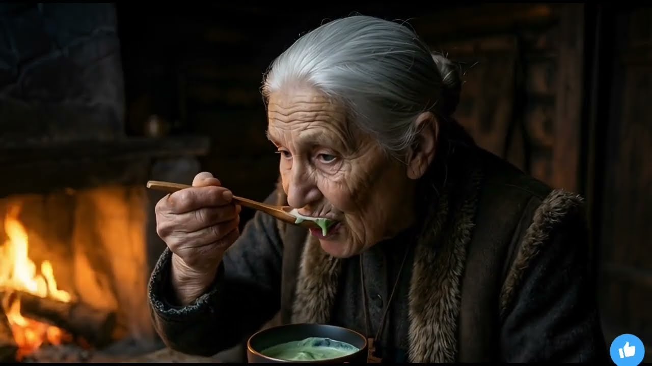 The 90 year old woman roasted the entire camel 😱