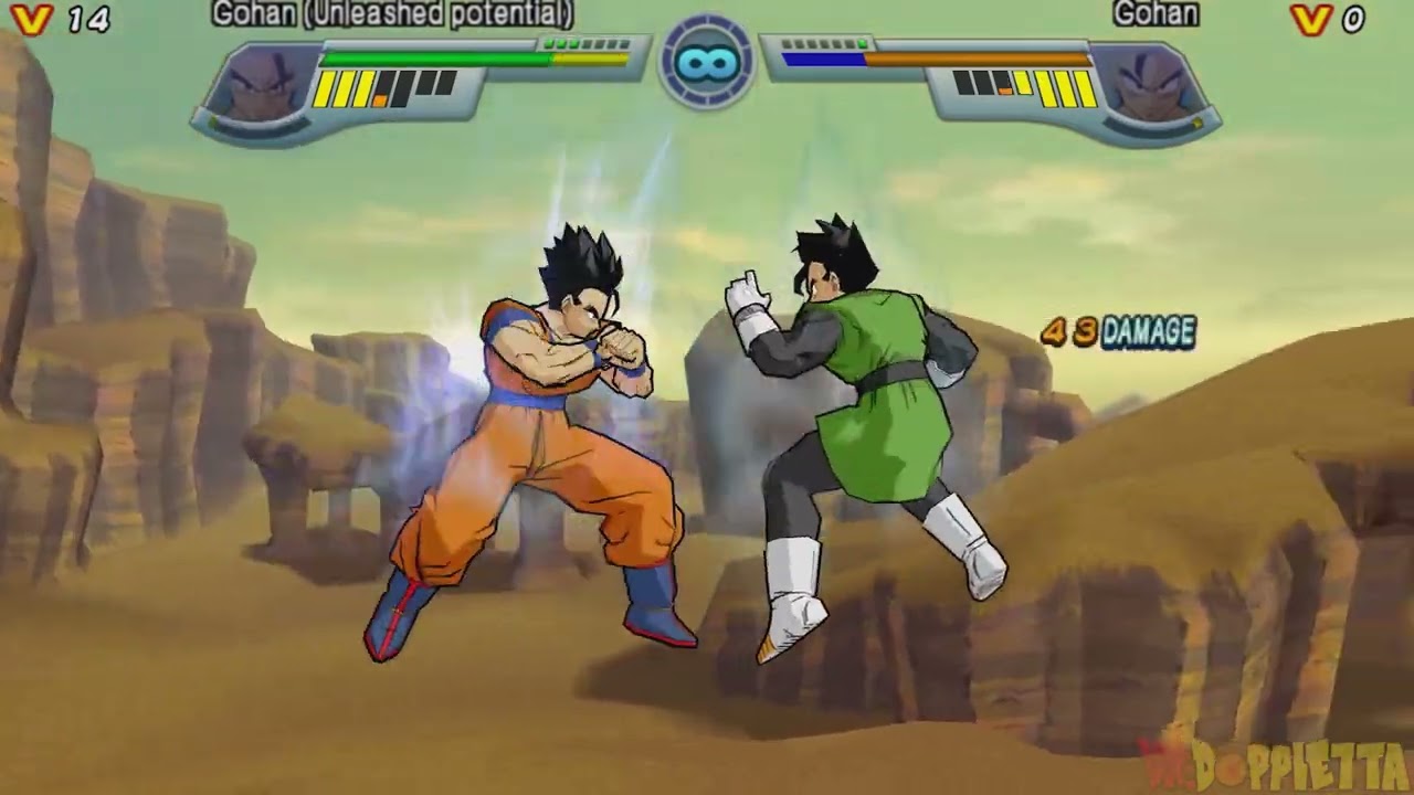 Dragon Ball Z Budokai 4 (v0.5.8) Online - Ultimate Gohan Mirror Match!