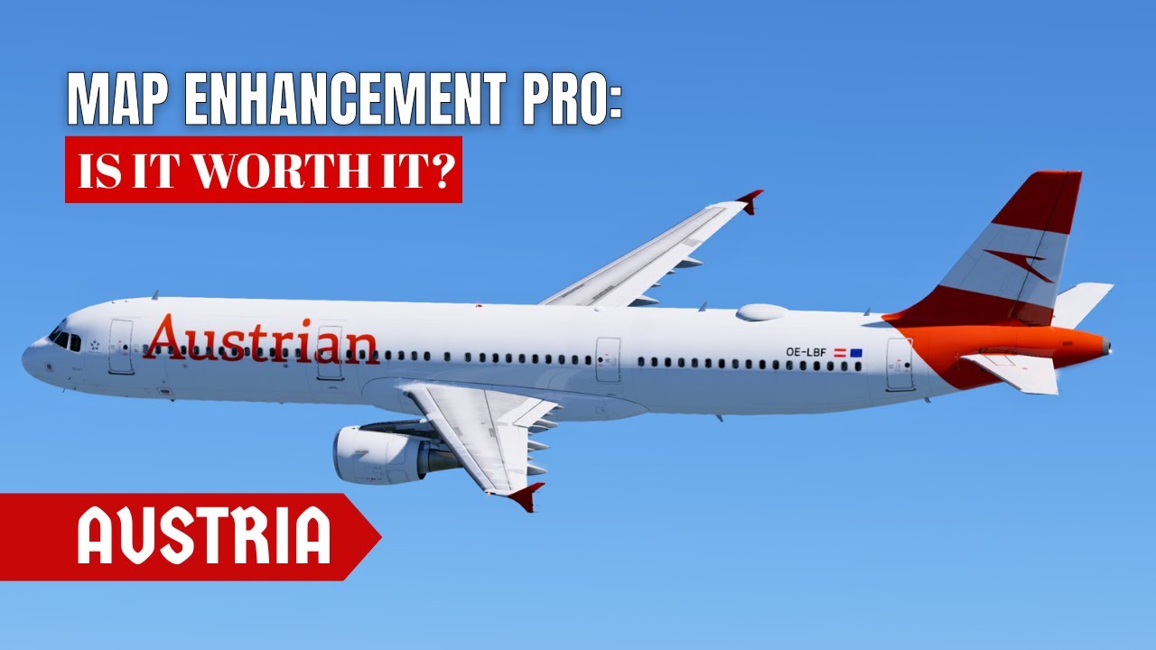 DO YOU NEED MAP ENHANCEMENT PRO?|Toliss A321| VATSIM | X-PLANE 12.4