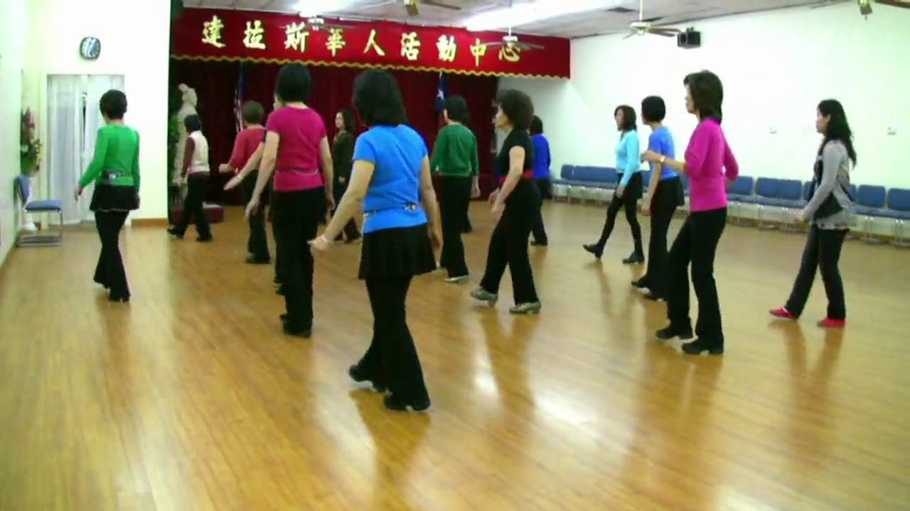 Chiki Cha Cha -Line Dance (Dance W & W/O Contra & Walk Through)