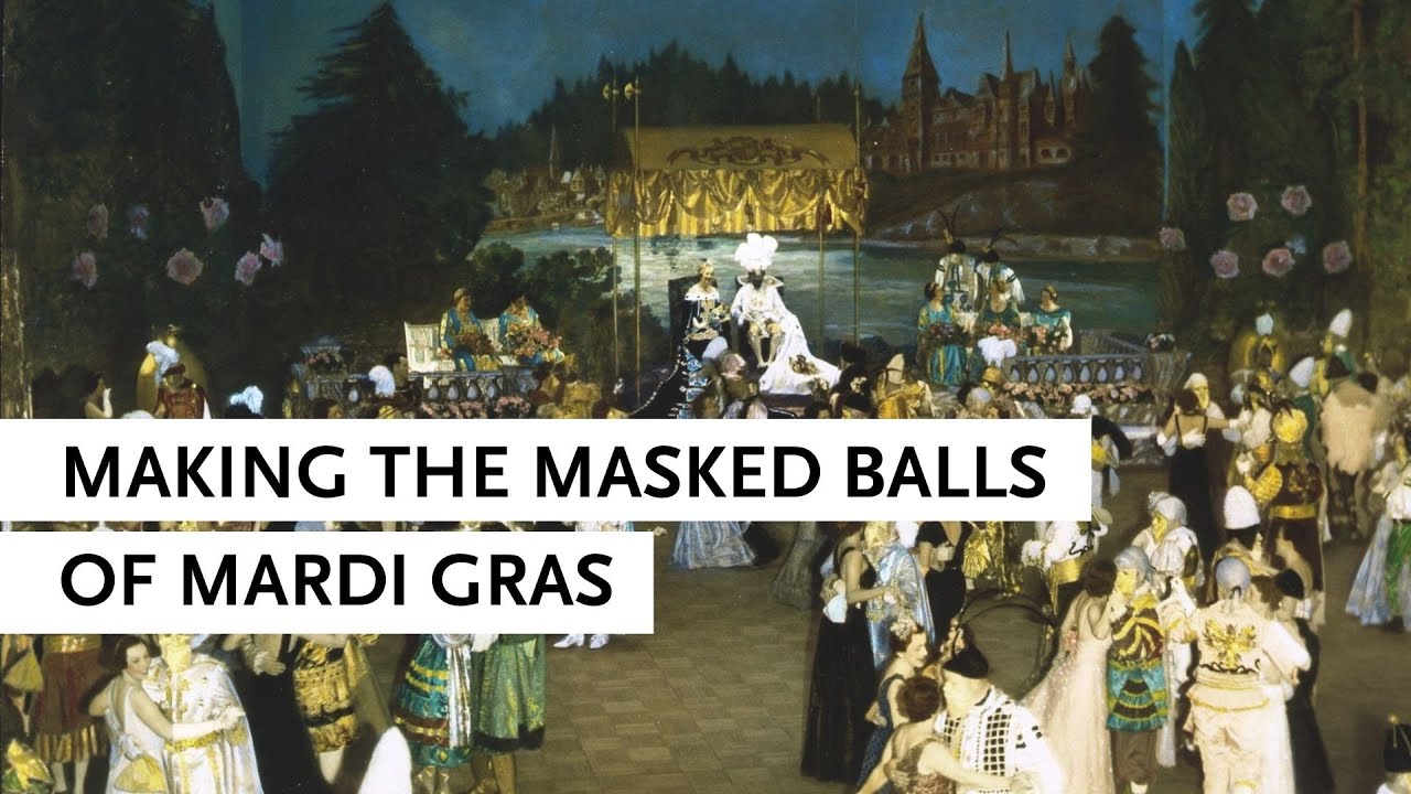 Making the Masked Balls of Mardi Gras