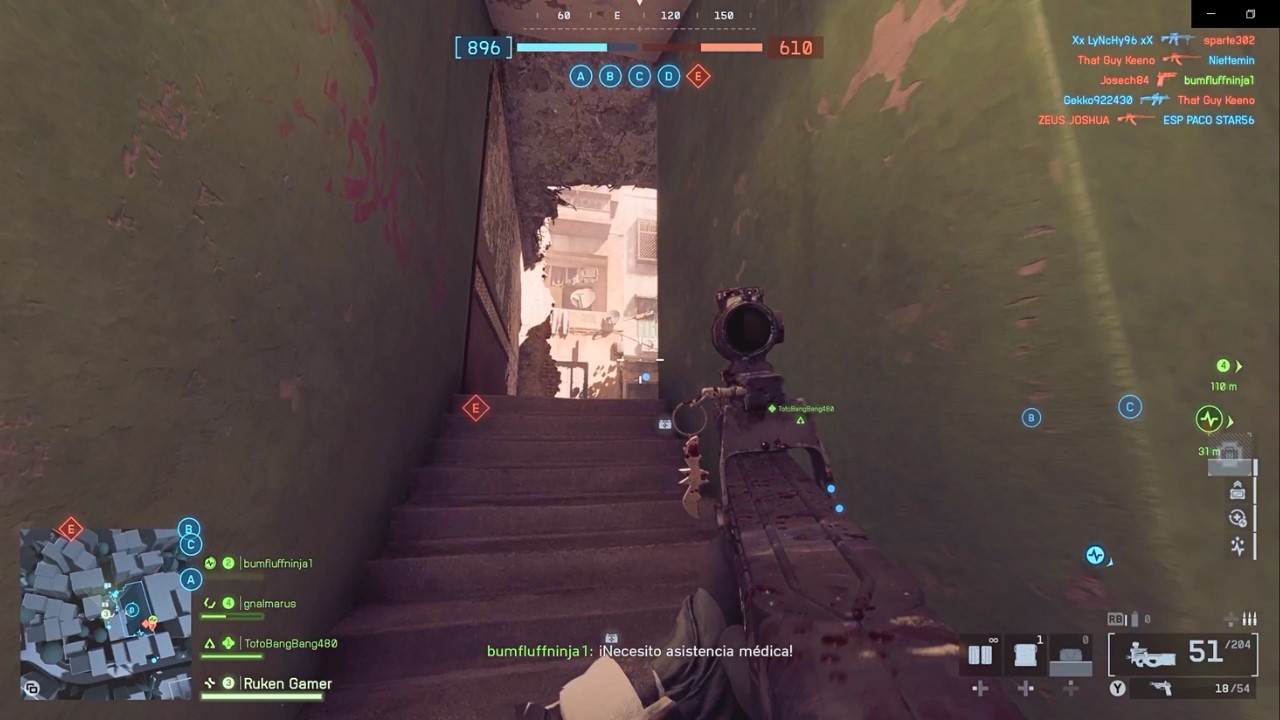 Battlefield 6 Guerra en el Oriente Medio Gameplay | No comentado