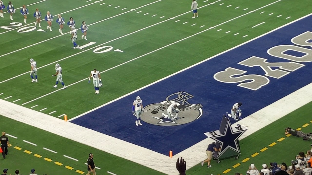 Dallas Cowboys pregame introduction 1/5/19 wild card playoff game vs Seattle Seahawks