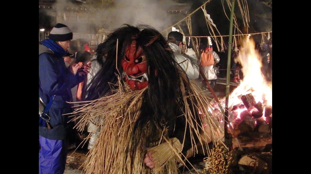 Namahage Sedo Festival 2015 なまはげ柴灯まつり