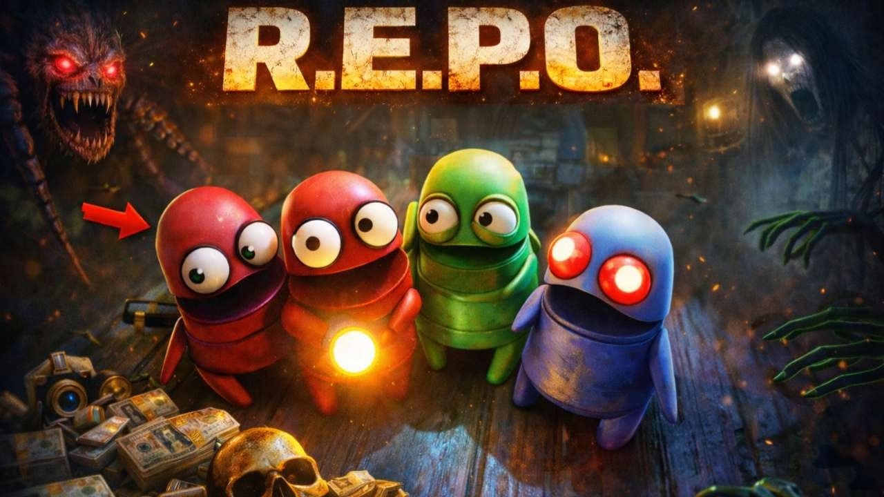 R.E.P.O. New Monsters | 👍🏻😉 | AB GAMER | #arcraiders #live #livestream