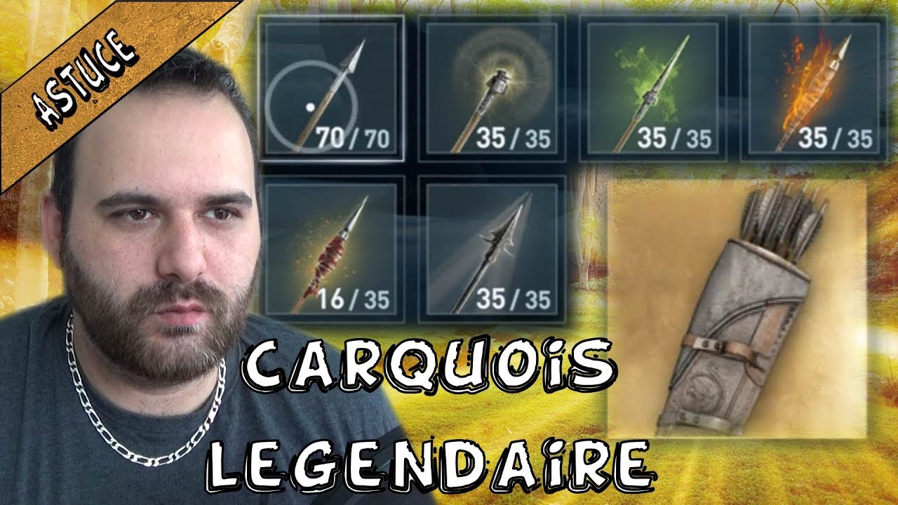 AMÉLIORATION DU CARQUOIS / CRAFT ET FLÈCHE SPÉCIAL ( ASSASSIN'S CREED ODYSSEY )