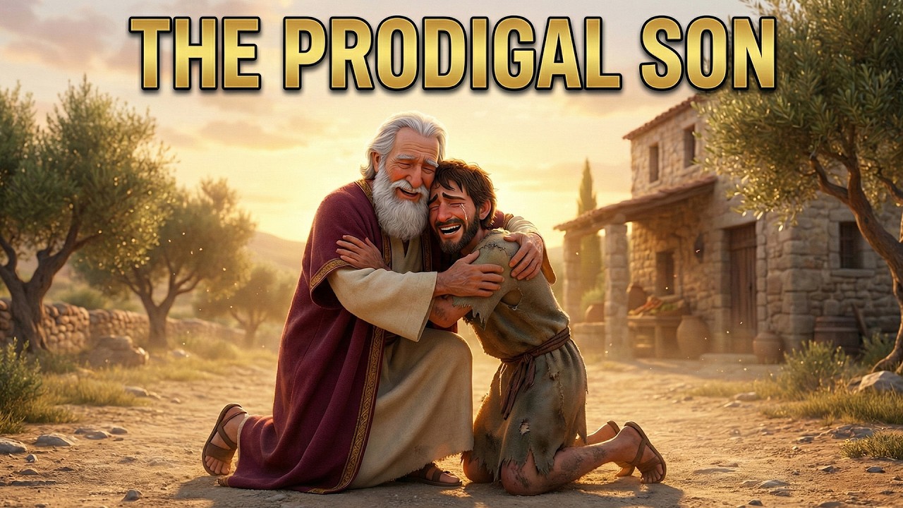The Prodigal Son 📖 Animated Bible Story for Kids | Parables of Jesus