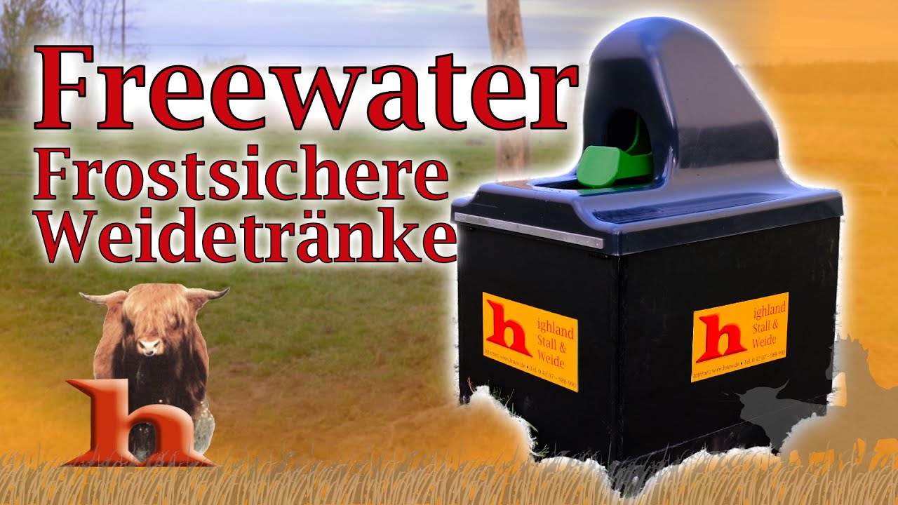 Freewater - frostsichere Weidetränke | Highland Stall & Weide