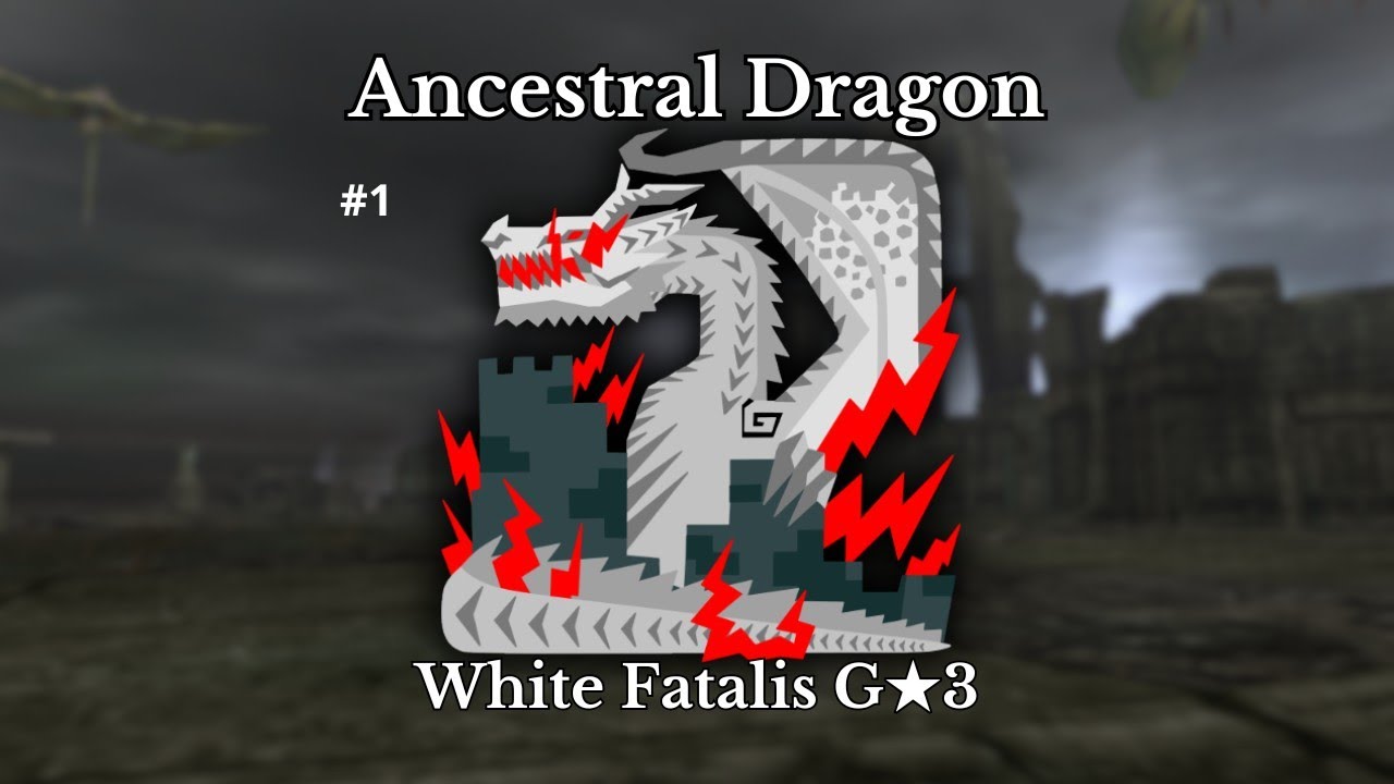 MHFU | White Fatalis (G★3) | Bow